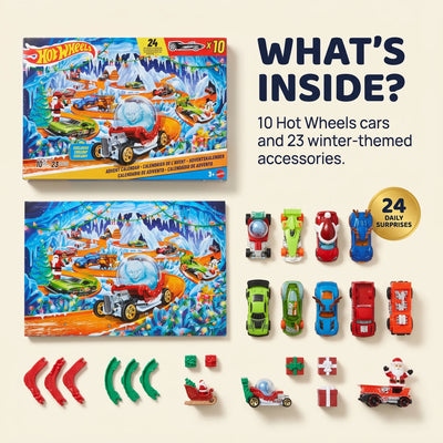 Hot Wheels 2026 Advent Calendar: Race Into Christmas