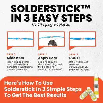 Solderstick™ Waterproof Solder Wire Connector Kit