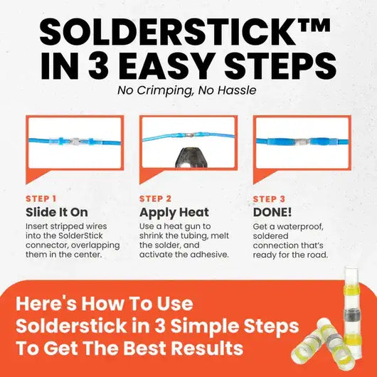 Solderstick™ Waterproof Solder Wire Connector Kit