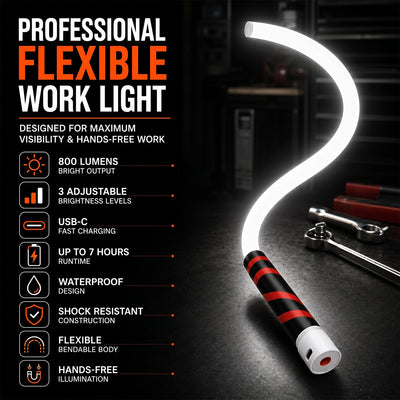 FlexBeam™ | Flexible Hands-Free Work Light