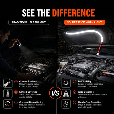 FlexBeam™ | Flexible Hands-Free Work Light