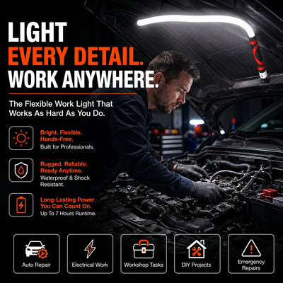 FlexBeam™ | Flexible Hands-Free Work Light