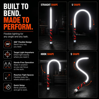 FlexBeam™ | Flexible Hands-Free Work Light
