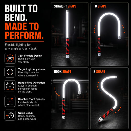 FlexBeam™ | Flexible Hands-Free Work Light