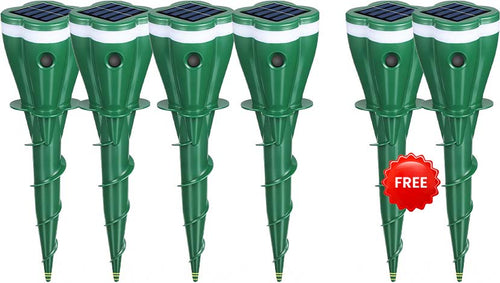Solar Ultrasonic Outdoor Animal Repellent