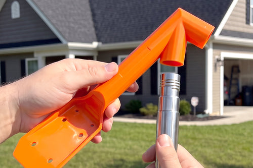 No-Climb Gutter Cleaning Tool