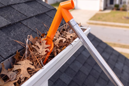 No-Climb Gutter Cleaning Tool