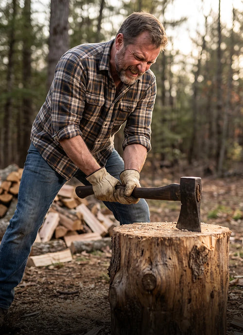 🪓 50% OFF NOW! 🔩 Electric Drill Wood Splitter – High Carbon Steel, Portable & Fast Splitting – Turns Your Drill into a Log Splitter 🌲