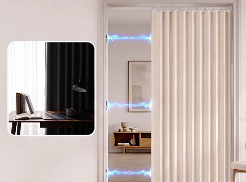 Giga Select® No-Drill Magnetic Accordion Privacy Door