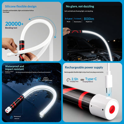 FlexBeam™ | Flexible Hands-Free Work Light