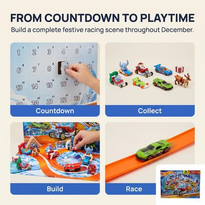 Hot Wheels 2026 Advent Calendar: Race Into Christmas
