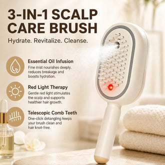 3-in-1 Scalp Spa Brush