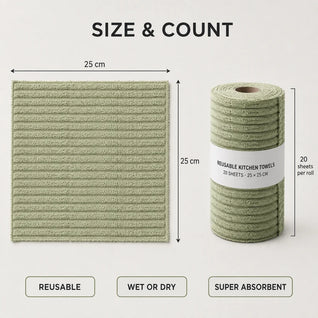 Reusable Bamboo Towels