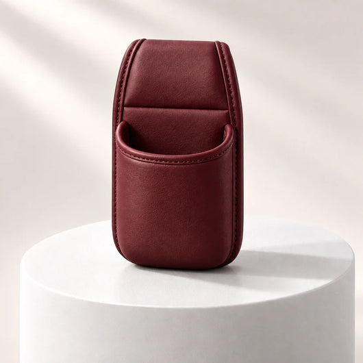 Leather Car Door Storage Pocket – Compact Interior Organizer
