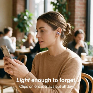 ViSound™ Adorn - Clip-On Earbuds