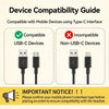 Retro Phone Handset for iPhone & Android | Vintage Type-C Wired Phone Receiver with Mic & Volume Control