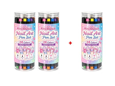 💥 24 Colors Dual Ended Nail Art Pens Set – Creative, Salon‑Quality, Easy DIY ✨