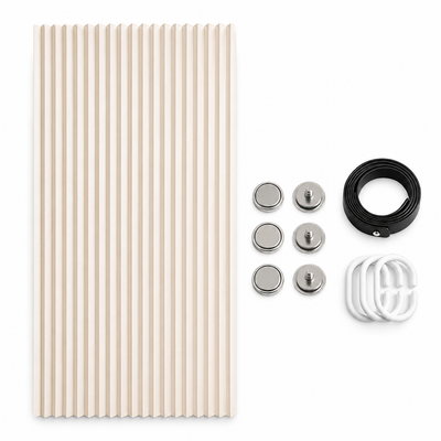Giga Select® No-Drill Magnetic Accordion Privacy Door