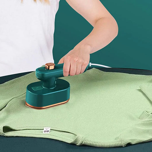 Portable Mini Steam Iron | Fast-Heating Travel Clothes Steamer