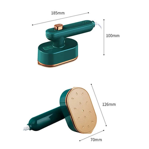 Portable Mini Steam Iron | Fast-Heating Travel Clothes Steamer